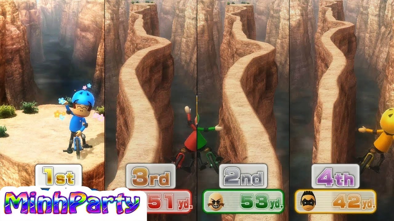 Wii Party U Minigames Gameplay Dojo Domination Donkey Kong Gameplay @MINH PARTY U