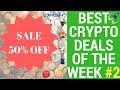 Best Crypto Deals of the Week 2: 1/16/2018 Over 50% OFF Top Altcoin Bargains! Stellar Lumens, Dash