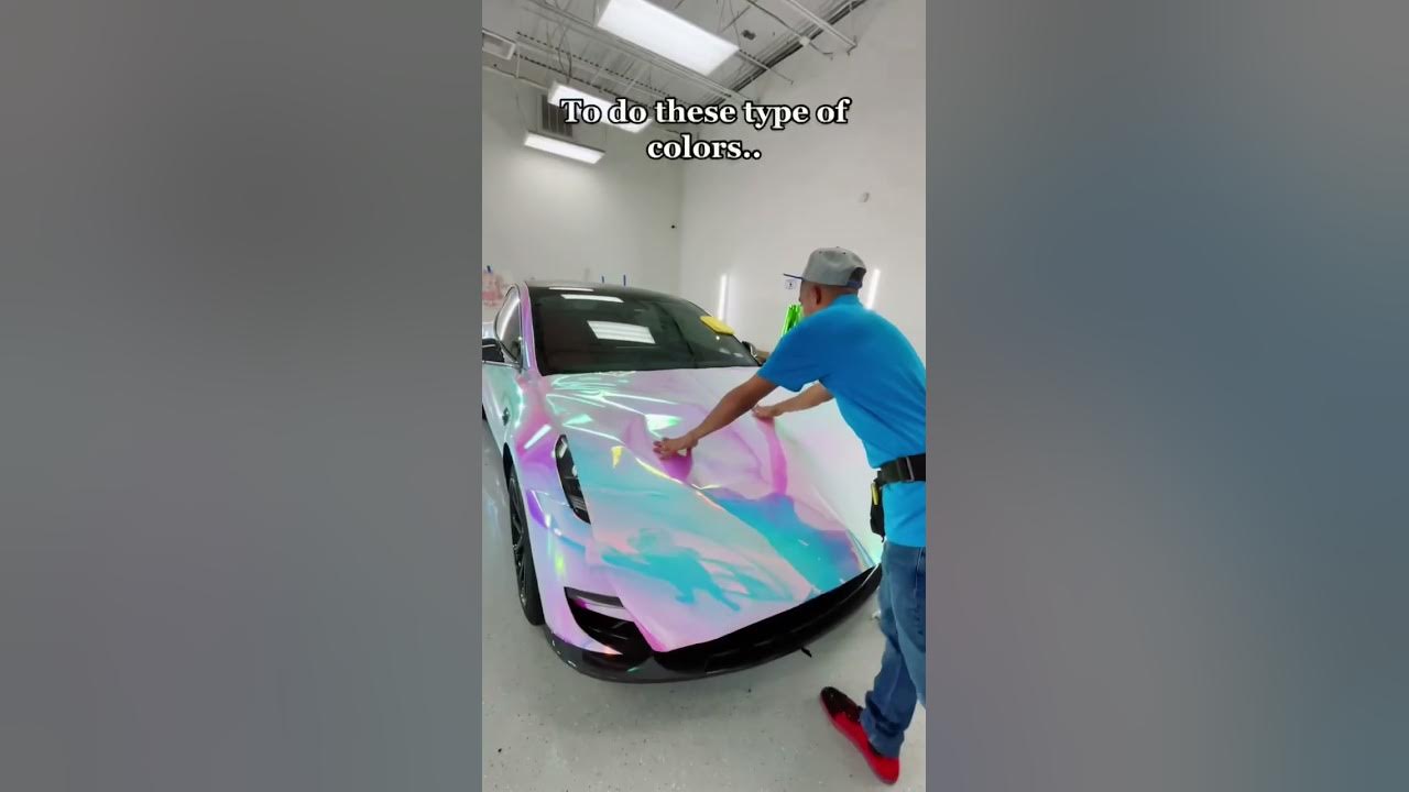 Still can’t get over how Cool this wrap color looks! 🔥✨ Would you choose this? #tesla #carwrap #m3