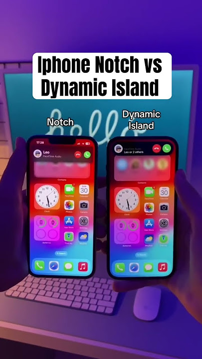 Iphone Notch vs Dynamic Island #iphone #dynamicisland #apple #shorts #viral #short #shortvideo #ios