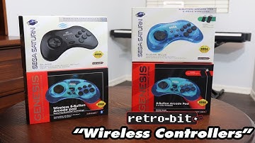Retro-Bit Saturn and Genesis Wireless Controller Review