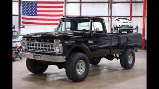 1965 Ford F-100 Custom Cab 4x4 For Sale - Walk Around