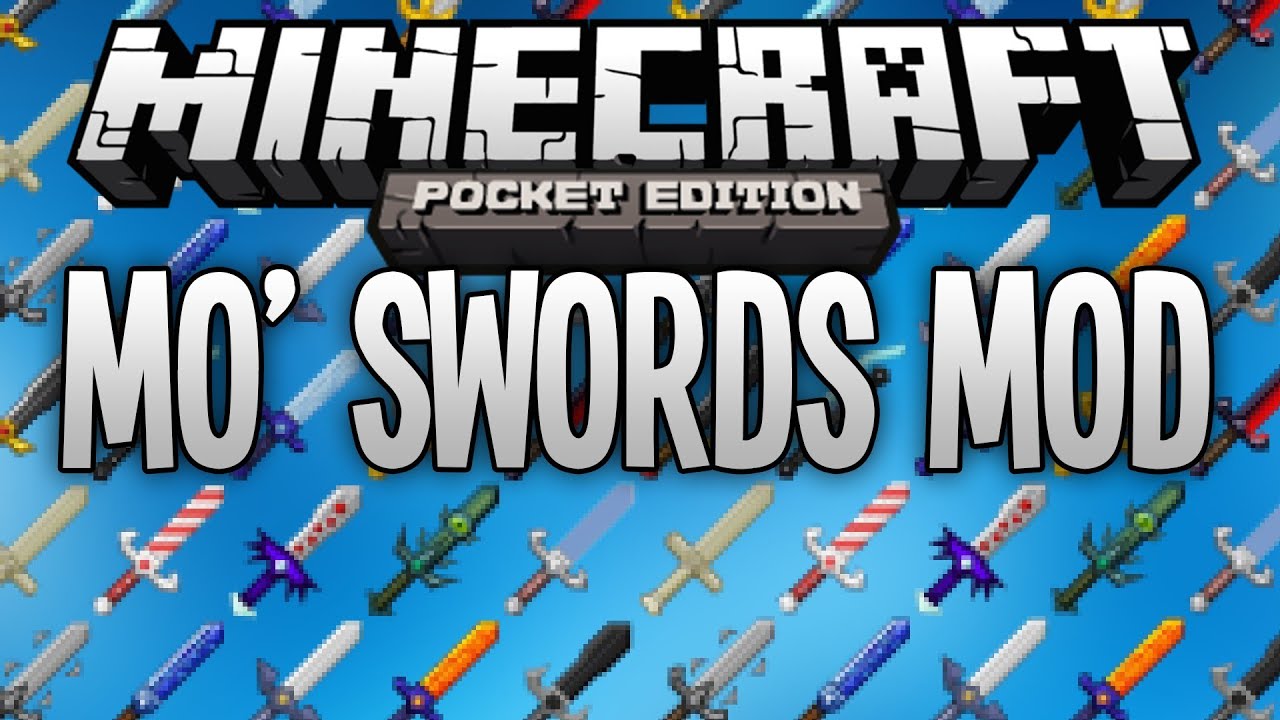 MO' SWORDS MOD - More Swords In Minecraft Pocket Edition 