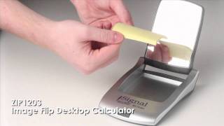 ZIP1203 Image Flip Desktop Calculator