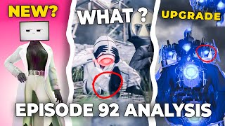 NEW RACE ?!  SKIBIDI WARS 92 ANALYSIS - Skibidi Toilet ALL SECRETS & Theory