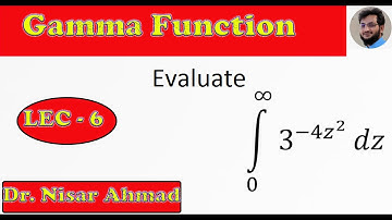 Gamma Function |Example 4