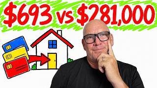 Cards Into Your Mortgage? I Did the MATH