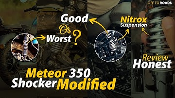 I Finally Fixed the Meteor 350 Suspension Problem