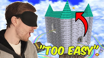 I got CARPETLESS BLINDFOLDED Three Times in a Row in SM64