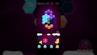 block hexa puzzle novice (block 3 to 5 levels)  level 23-30