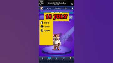Hamster kombat daily cipher code today 15 Jul I hamster kombat july 15 #ciphercodes #hamsterkombat