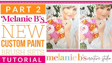 Flawless Skin Blending Tutorial 2 Paint by Number PBN | MBs Paint Brush Sets | Detail Flat Blending