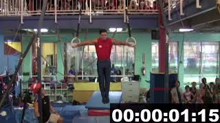 IRON CROSS HOLD WORLD RECORD 30 SEC+