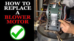 How to Replace the Blower Motor in a Furnace
