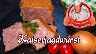 Kaiserjagdwurst selber machen - Einkochen im Glas - Opa Jochens Rezept