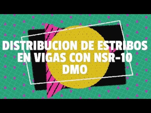DISTRIBUCION DE ESTRIBOS