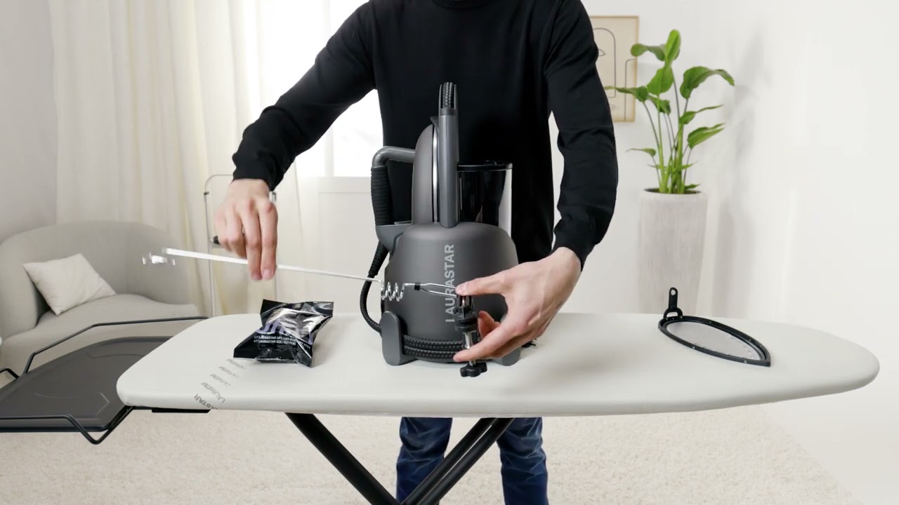 Premiers pas avec votre Laurastar Lift : présentation de votre centrale vapeur