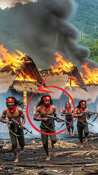 KKB leader runs away, his headquarters is on fire 😱‼️#shorts #viralshorts