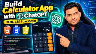 Build and Run Calculator App with ChatGPT Using HTML, CSS & JavaScript | AI Coding Tutorial