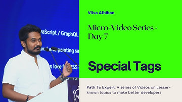 Special Tags for Google - SEO - PathToExpert - Advanced Web Development - Vilva Athiban