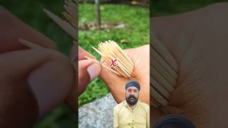 teeth cleaner #experiment #bushcraft #diy #bamboo #survival #creative #lifehack #idea #recycle