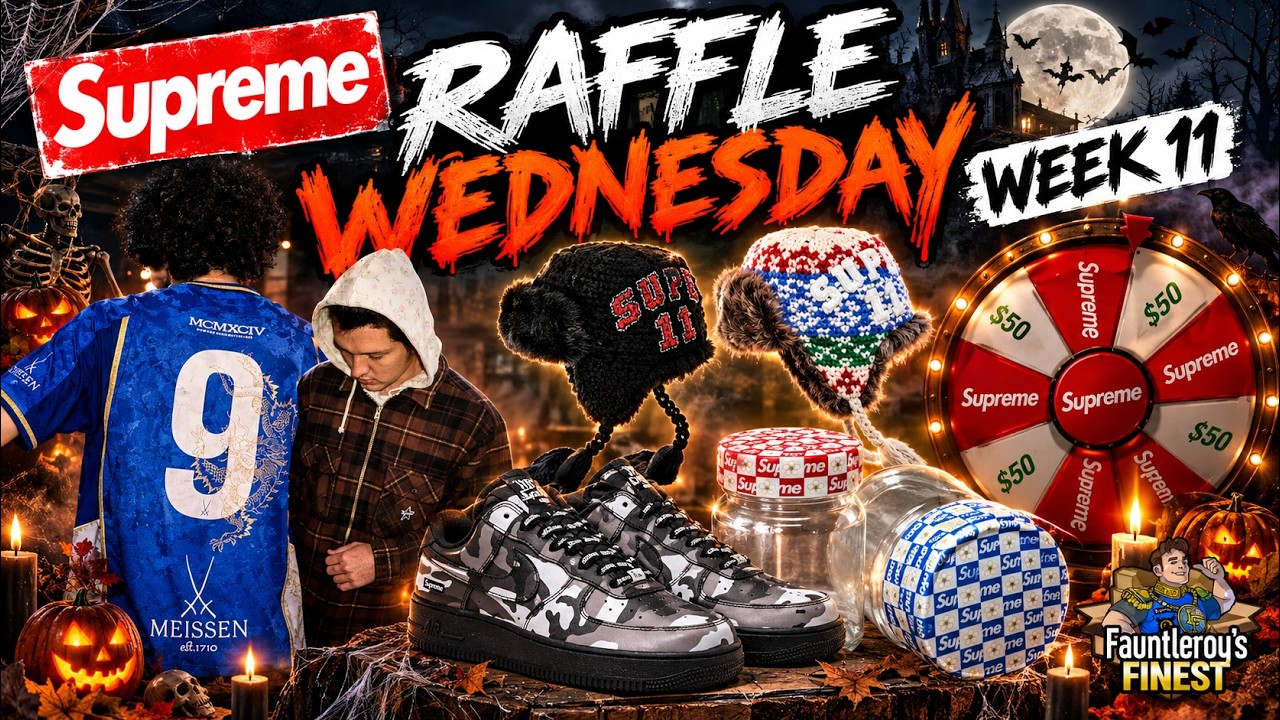 🎃 Supreme Week 11 Raffle Wednesday! 👻 $50 Giveaway + Halloween Madness ...