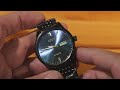 Dom  men stainless steel automatic watch link in the description