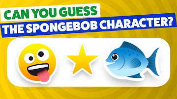 The Ultimate SpongeBob Characters Emoji Quiz!