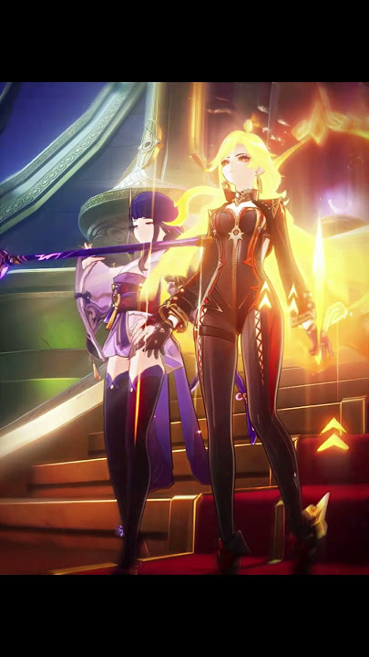 Raiden Shogun and Mavuika best mommy archon #genshinimpact #genshinimpactedit