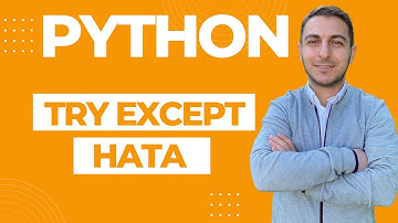 Python Dersleri #35 try except