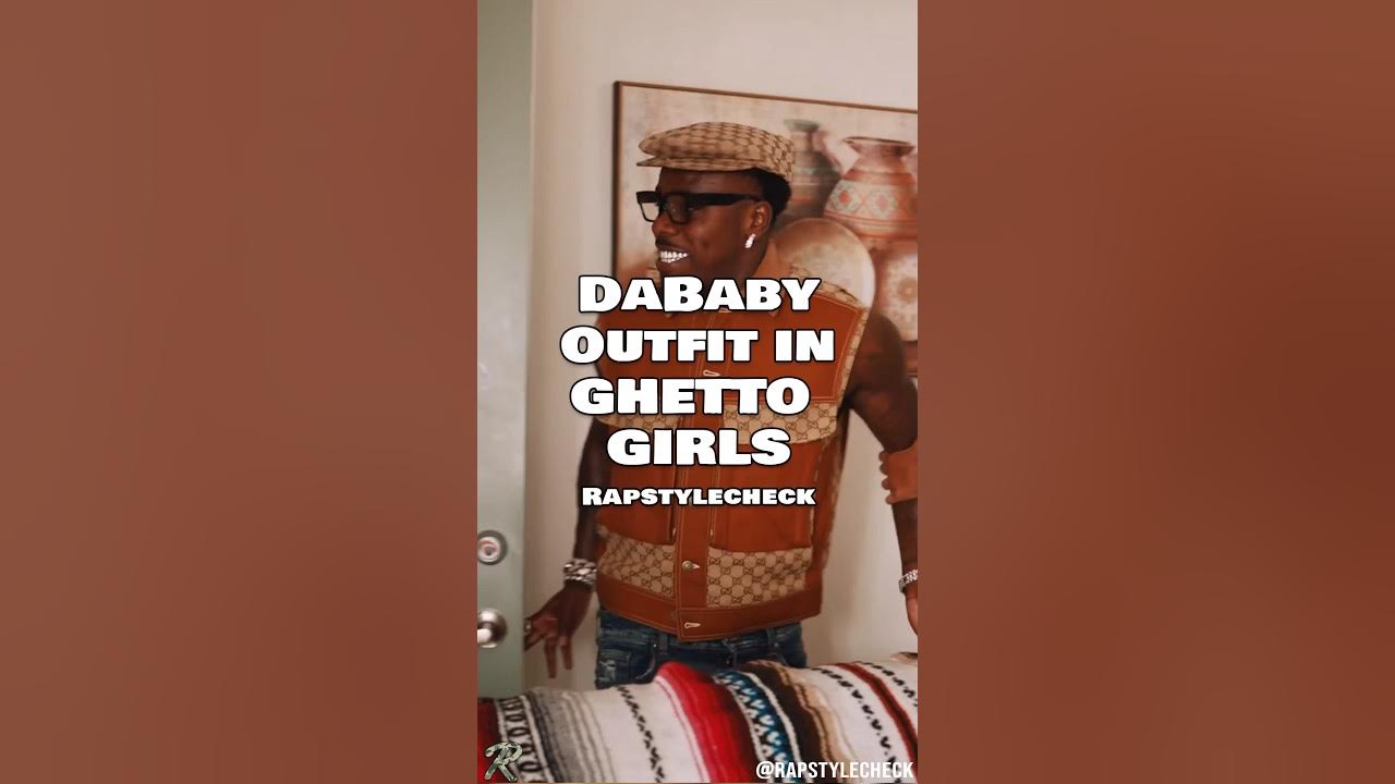 DABABY OUTFIT IN “GHETTO GIRLS” 👯‍♀️ #dababy #outfitideas