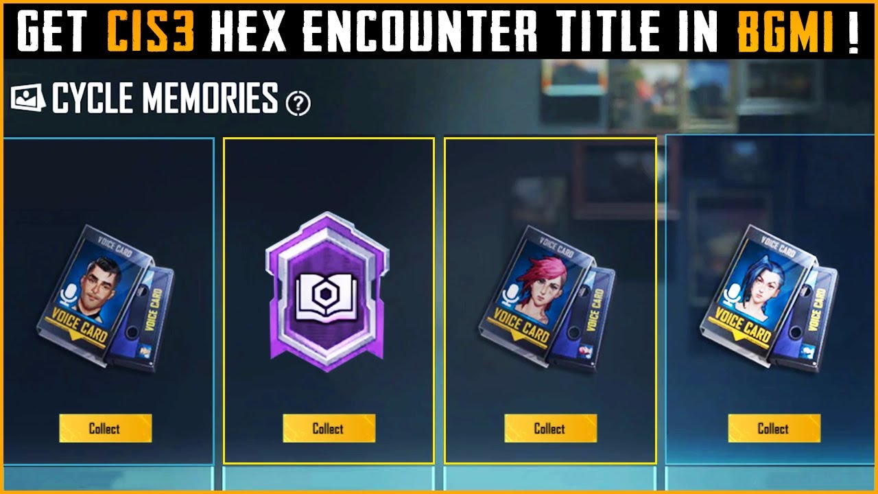HEX ENCOUNTER TITLE : How To Complete Cycle Memories Event Easy to get new Hex Encounter Title