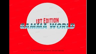Friday Night  - Let's Play Gamma World!