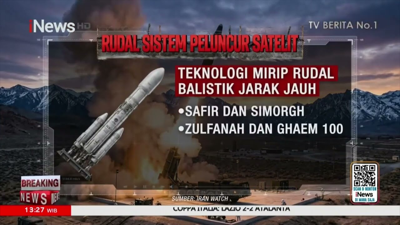 Perang Timur Tengah Meledak! Teheran Digempur Serangan, Iran Balas Hujani Rudal ke AS–Israel