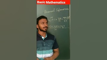 What is the general formula of binomial expansion? #neet  #aiims #neetphysics #physicsneet #shorts