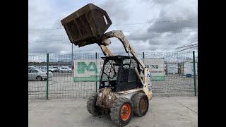 UNRESERVED Bobcat 753 Diesel Skidsteer Loader FOR AUCTION