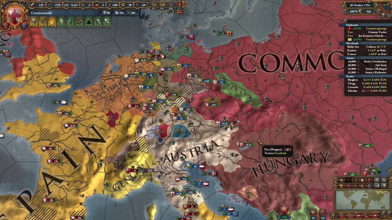 EU4 Commonwealth Ep.42 Losing land! YouTube