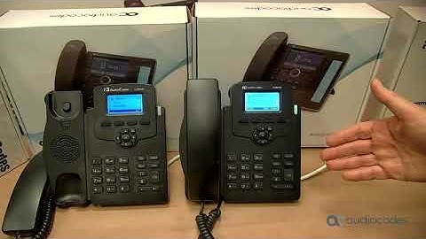AudioCodes 405HD IP Phone Overview