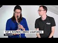 Clarinet Ligatures - Top 5 Fabric Rovner Ligatures
