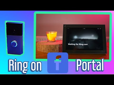 Ring Doorbell on Facebook Portal - Setup and Use