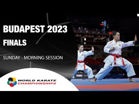 KARATE World Championships | FINALS  - Sunday Morning Session | WORLD KARATE FEDERATION