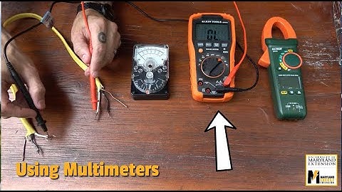 How to use a multimeter with solar modules