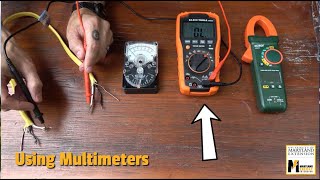 How to use a multimeter with solar modules