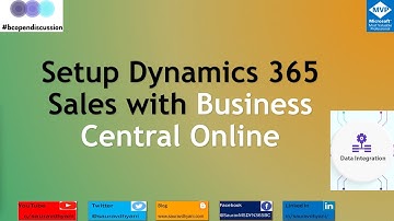 Dynamics 365 Business Central Integration with CRM (Sales)