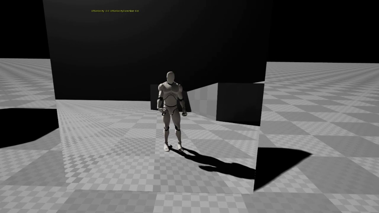 Unreal Engine VR Room Scale Movement With Full Skeletal Mesh Attached ...