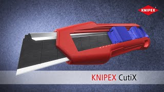 KNIPEX CutiX カッターナイフ - 90 10 165 / JA