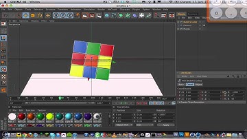Cinema 4D//How To Make A Rubik