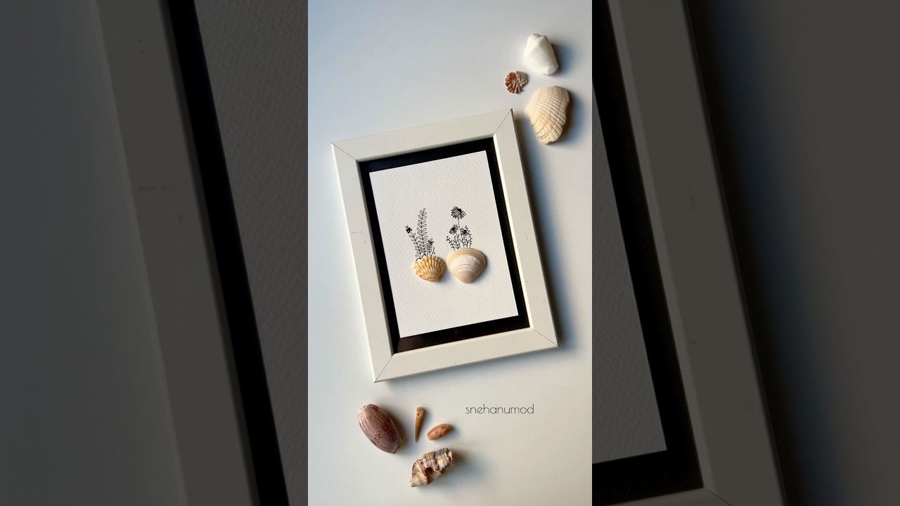 Simple wall decor 🐚 