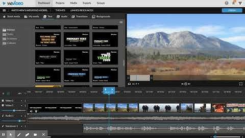 WeVideo - Title Card & End Credits