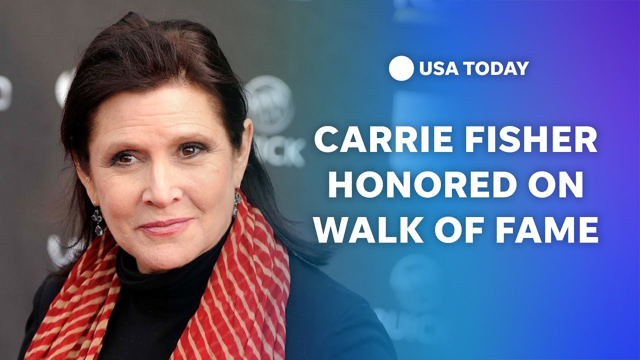 This Star Wars Day, Carrie Fisher Honored with Star on Hollywood ...